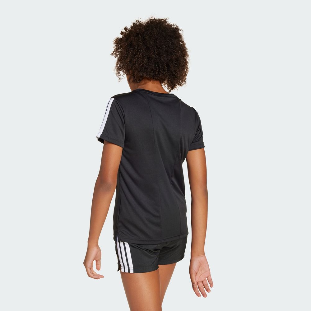Foto 5 pulgar | Jg Tr-es 3s Tee Adidas Negro Niños