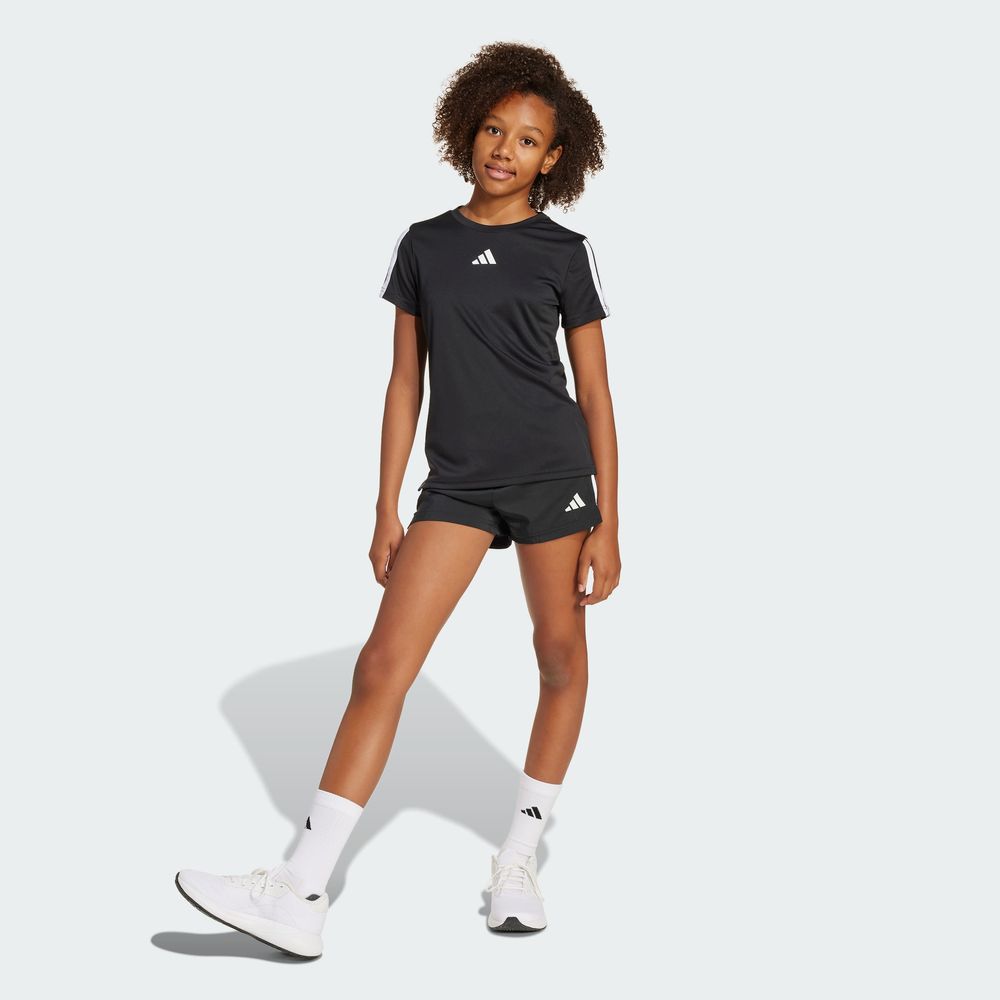 Foto 5 | Jg Tr-es 3s Tee Adidas Negro Niños