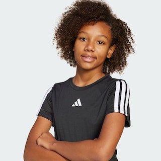 Foto 6 | Jg Tr-es 3s Tee Adidas Negro Niños