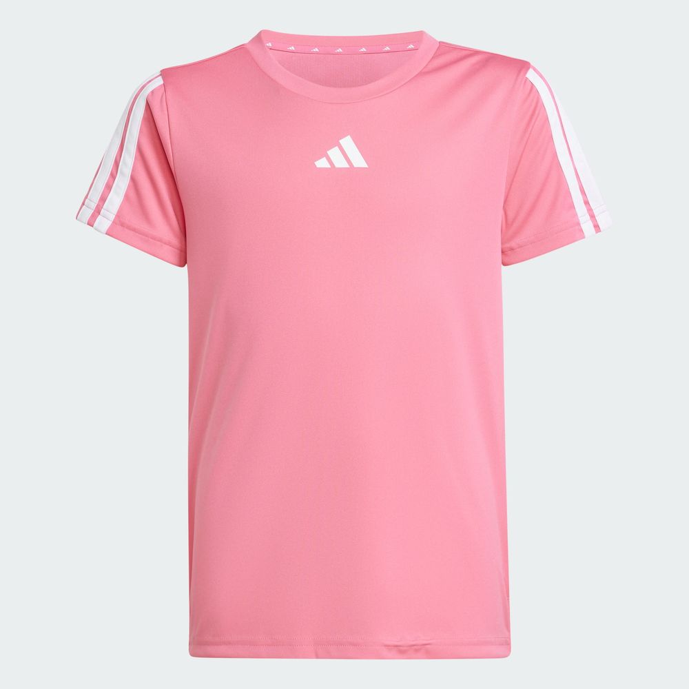 Foto 4 pulgar | Jg Tr-es 3s Tee Adidas Rosa Niños