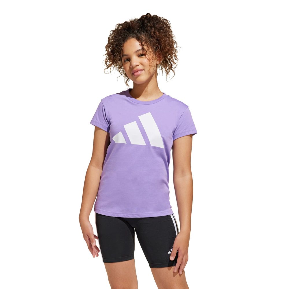 Foto 3 pulgar | Playera Adidas Jg Bl Tee 160 Violeta