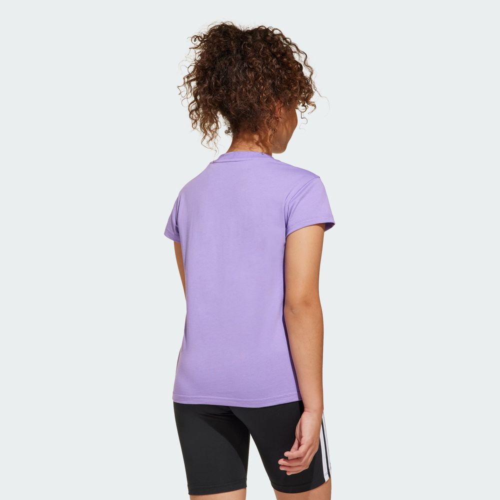 Foto 5 pulgar | Playera Adidas Jg Bl Tee 160 Violeta