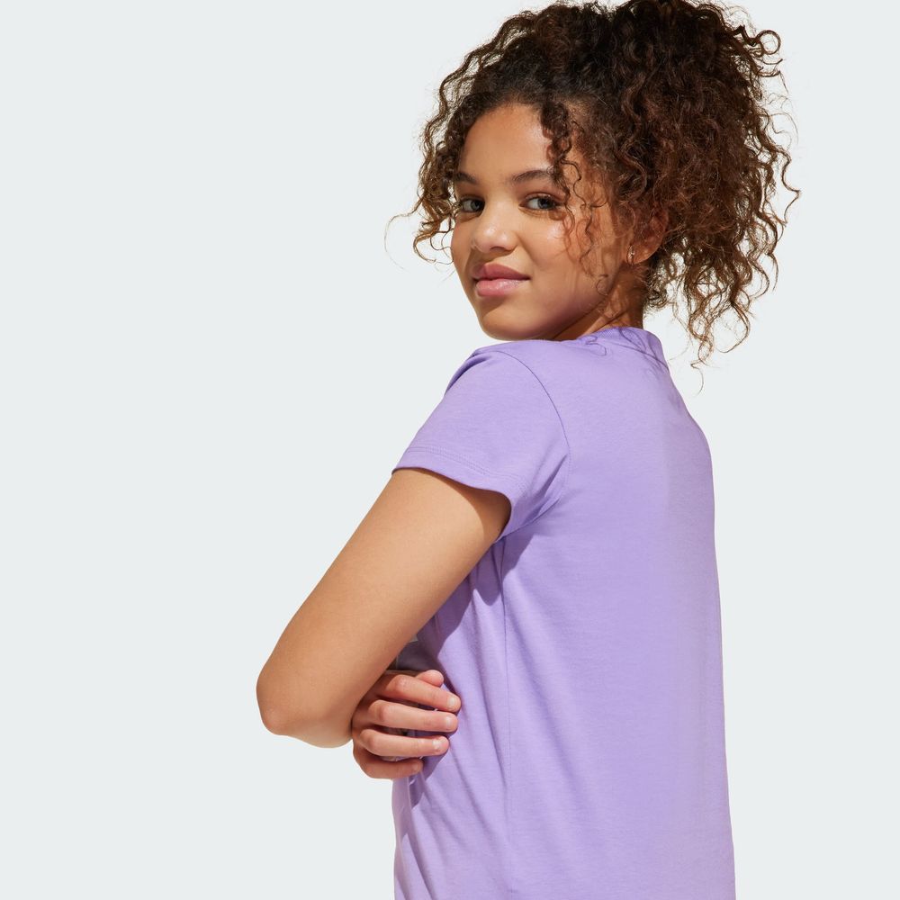 Foto 7 pulgar | Playera Adidas Jg Bl Tee 160 Violeta