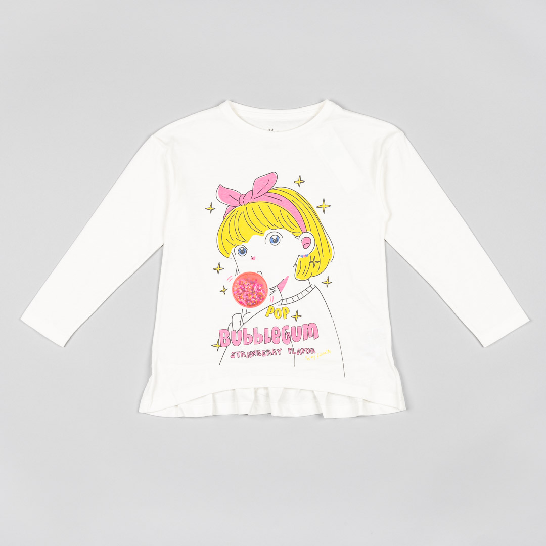 Playera Zippy Pop Bubblegum para Niña