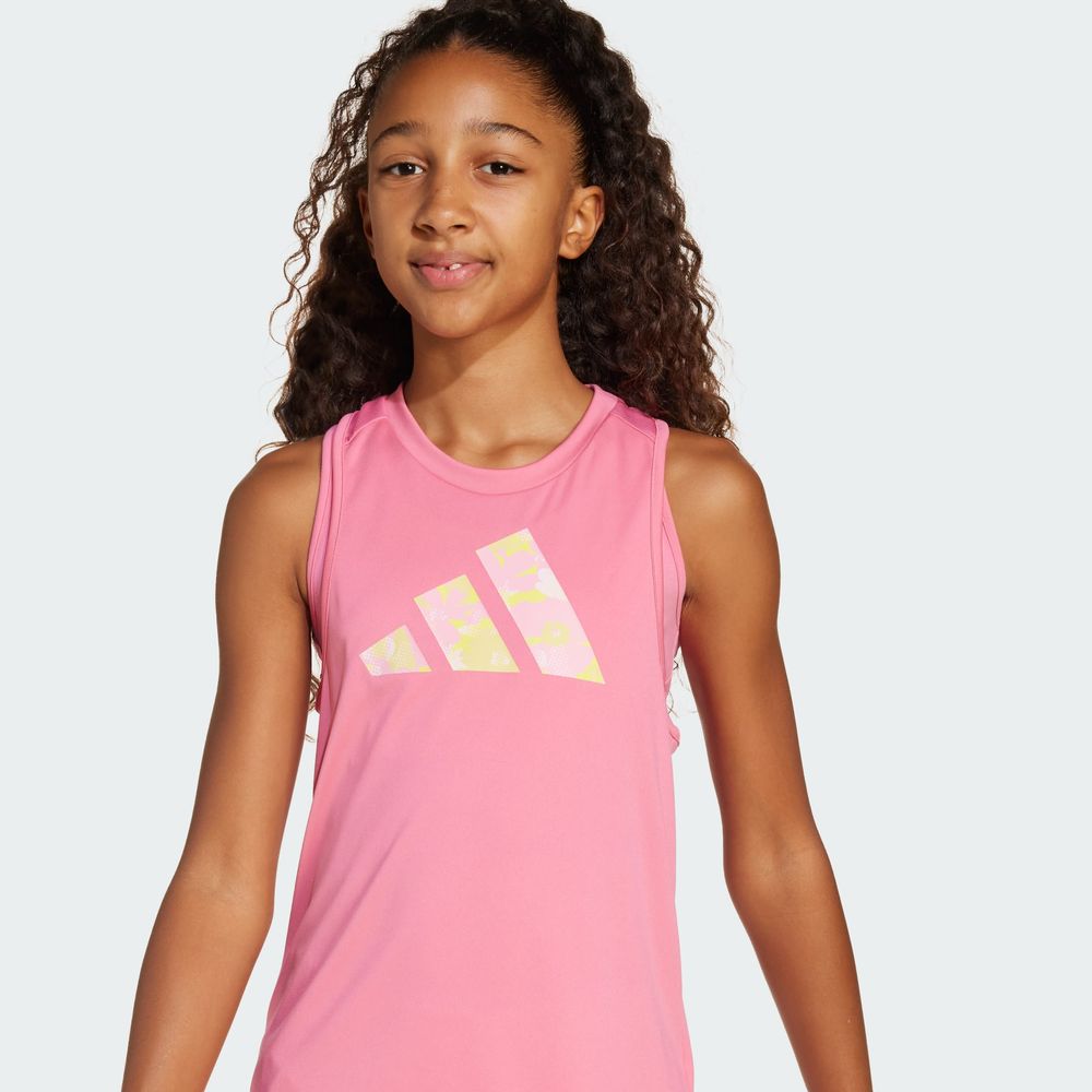 Foto 7 | Jg Tr-es Fl Tk Adidas Rosa Niños