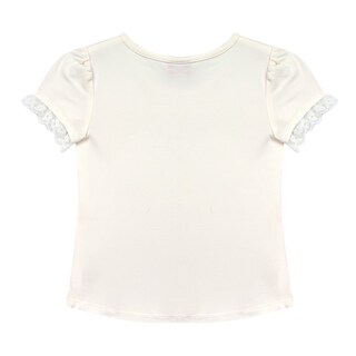 Foto 3 | Playera Con Cuello Redondo Y Bordado En Lentejuela Para Niña