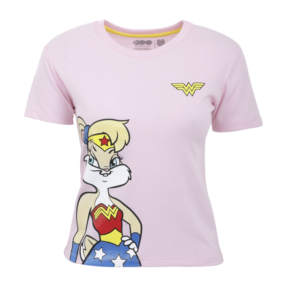 K-swiss Playera Wonder Casual Para Niña, Color Rosa, Talla 10
