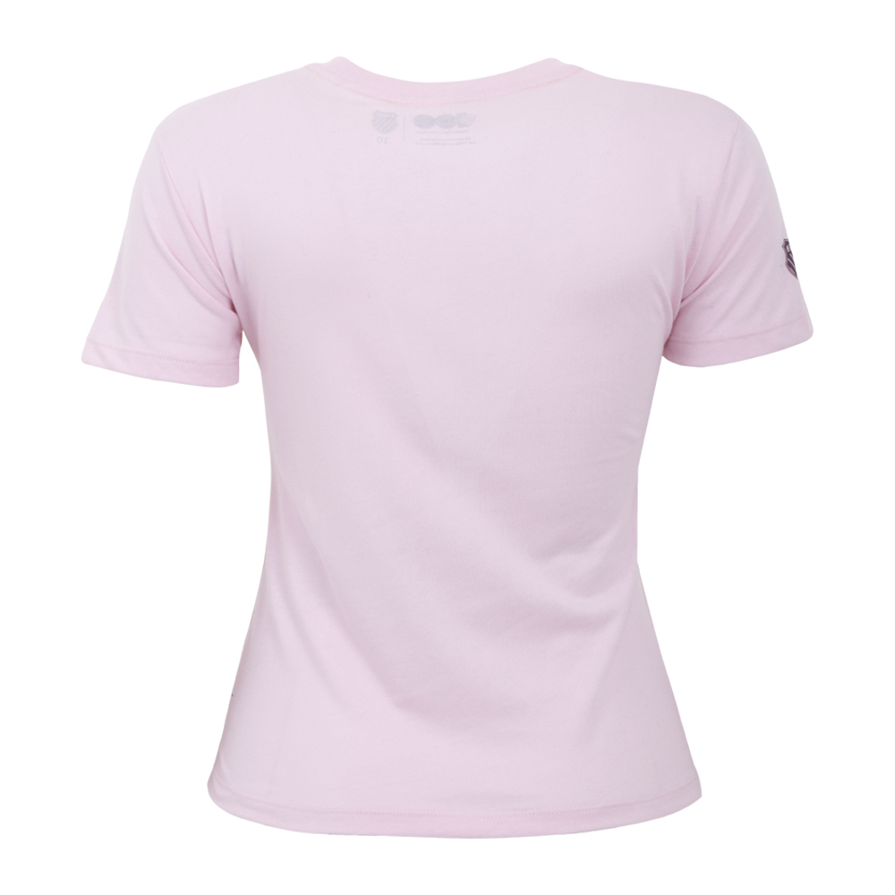 Foto 4 | K-swiss Playera Wonder Casual Para Niña, Color Rosa, Talla 10
