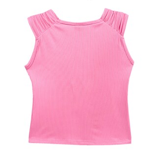 Foto 2 | Playera Con Manga De Olan Estampado De Barbie Para Niña