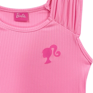 Foto 3 | Playera Con Manga De Olan Estampado De Barbie Para Niña