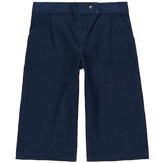 Foto 1 | Pantalón Boboli Azul Marino con Detalles Tipo Perlas para Niña