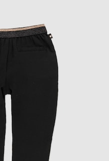 Foto 2 | Pantalón de Fantasía Boboli Negro Resorte Glitter Dorado
