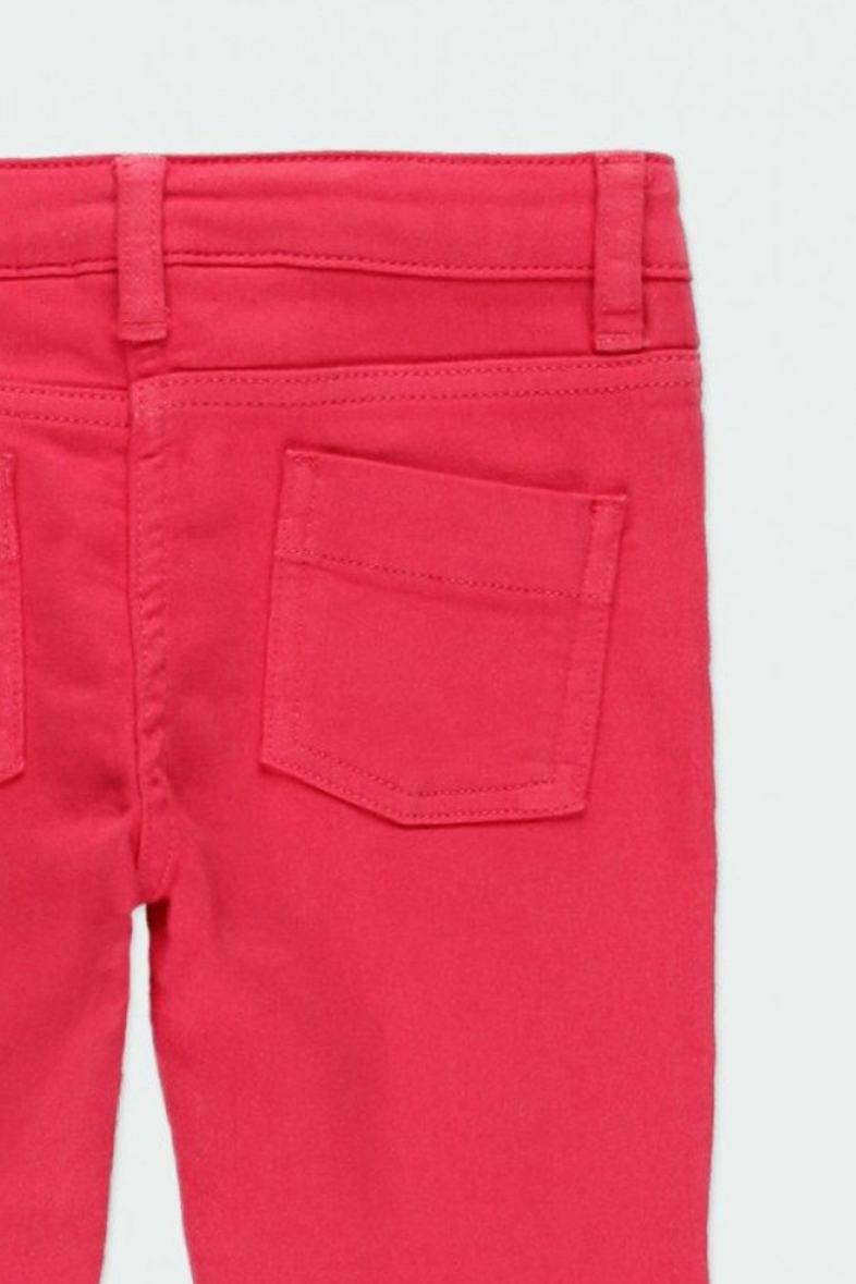 Foto 5 | Pantalón Fucsia Sarga Niña Boboli