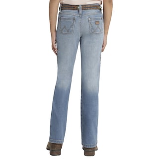 Foto 3 | Jeans Vaquero Niña Wrangler Slim Boot 977 Azul