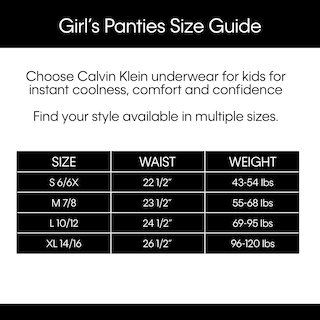 Foto 7 | Ropa Interior Calvin Klein Little Girl 7 Piezas - Venta Internacional