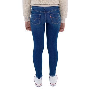 Foto 3 | Mandolina Jeggings Levi's Para Niñas, Corte Ajustado, Talla 5 - Venta Internacional.