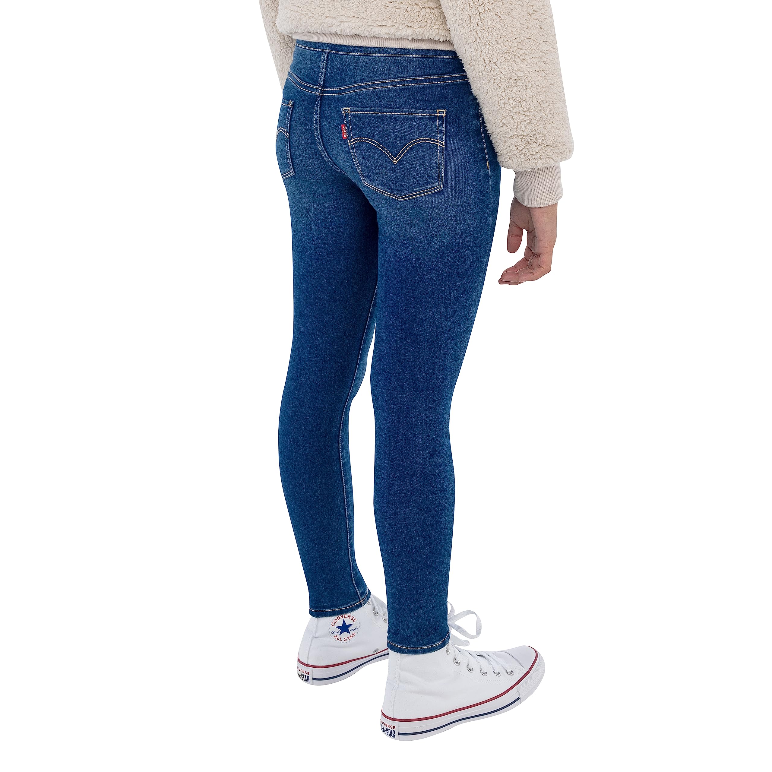 Foto 5 pulgar | Mandolina Jeggings Levi's Para Niñas, Corte Ajustado, Talla 5 - Venta Internacional.