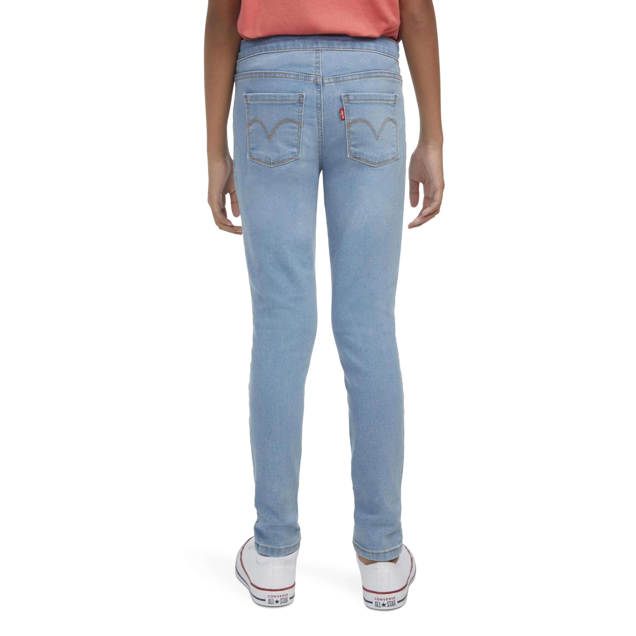 Foto 5 pulgar | Jeggings Levi's Roger That Skinny Fit Para Niñas De 12 Años - Venta Internacional.