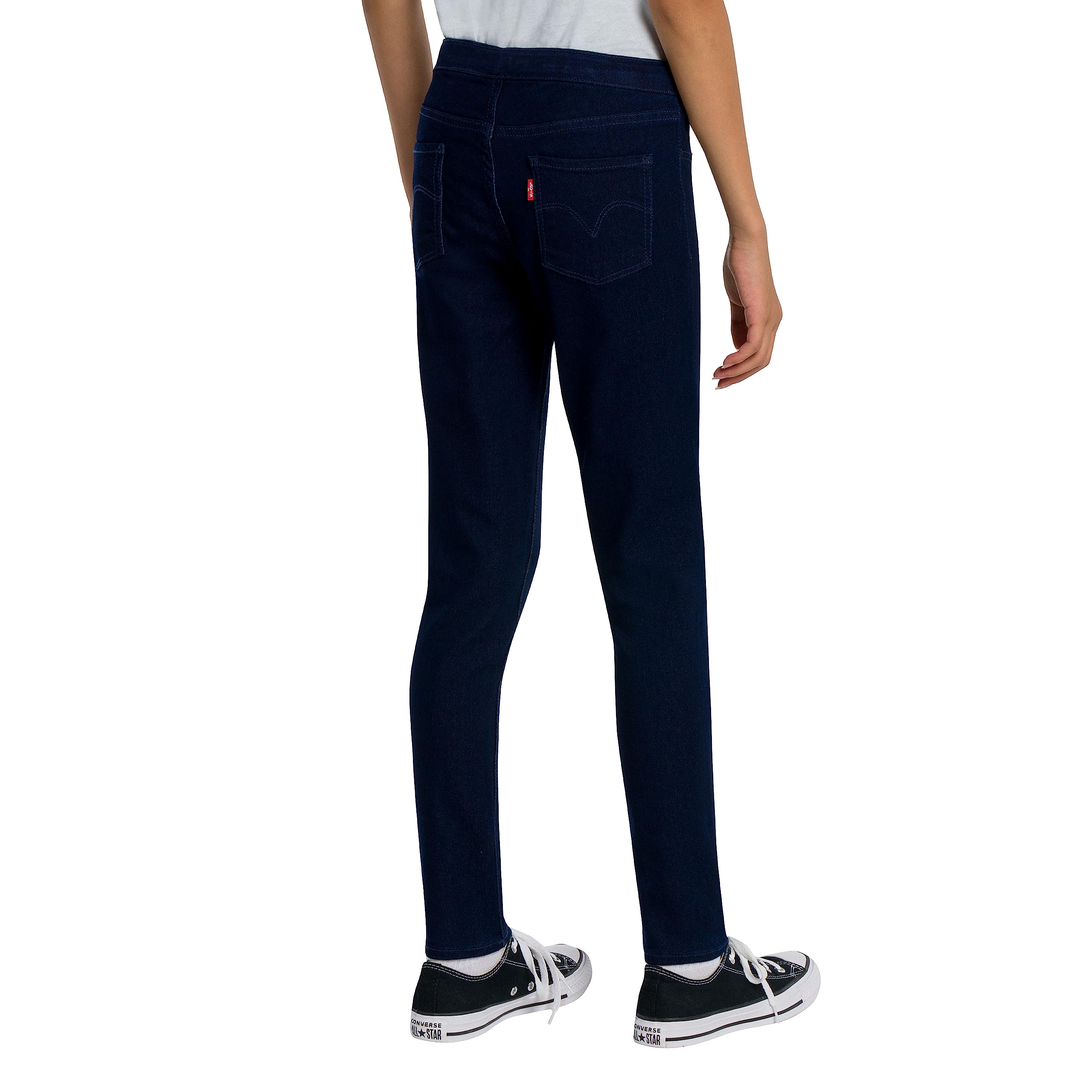 Foto 4 pulgar | Jeggings Levi's Big Skinny Fit Jeggings New Rinse Para Niñas, Talla 8 - Venta Internacional.