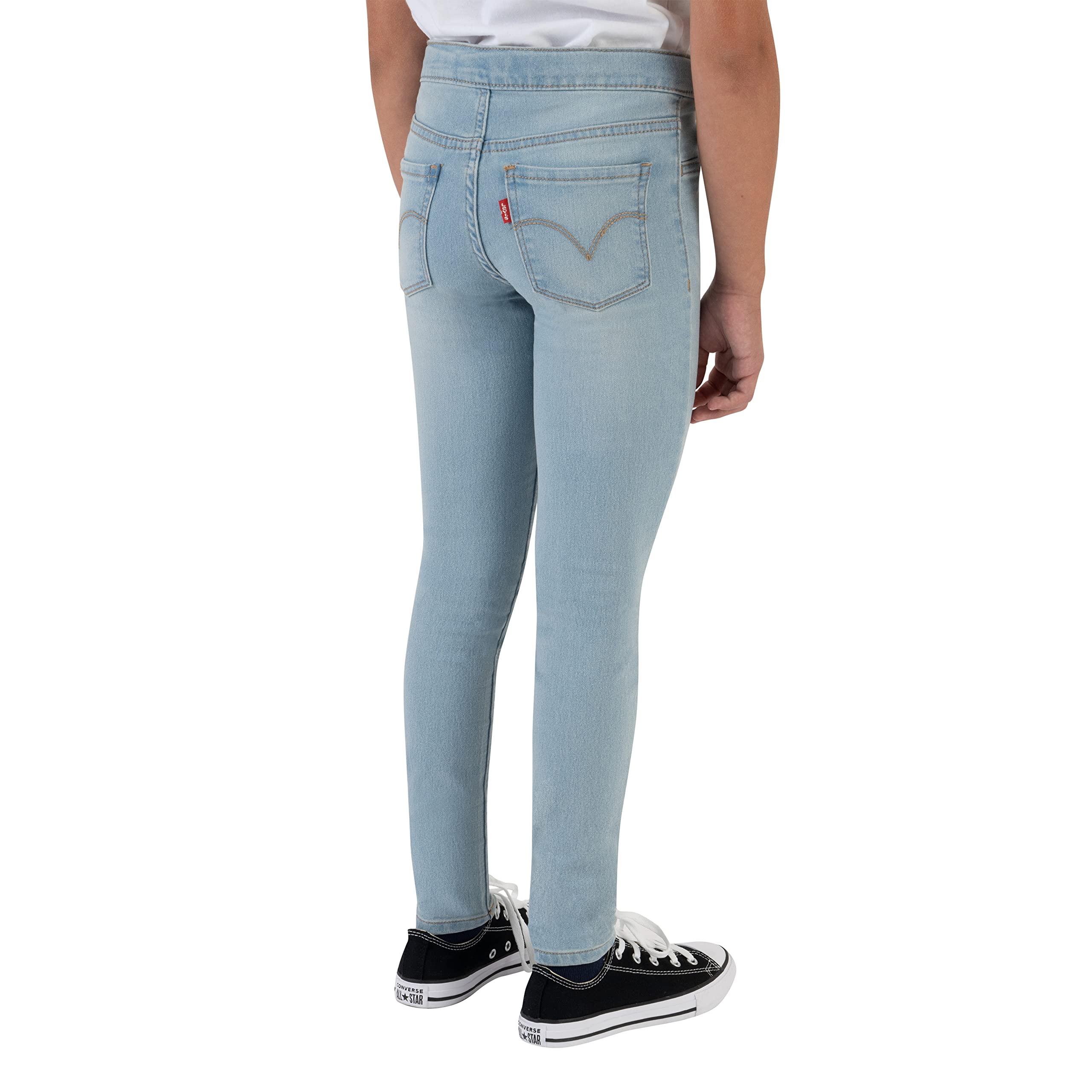 Foto 4 pulgar | Jeggings Levi's Todey Skinny Fit Sin Cordones Para Niñas, Talla 10 - Venta Internacional.