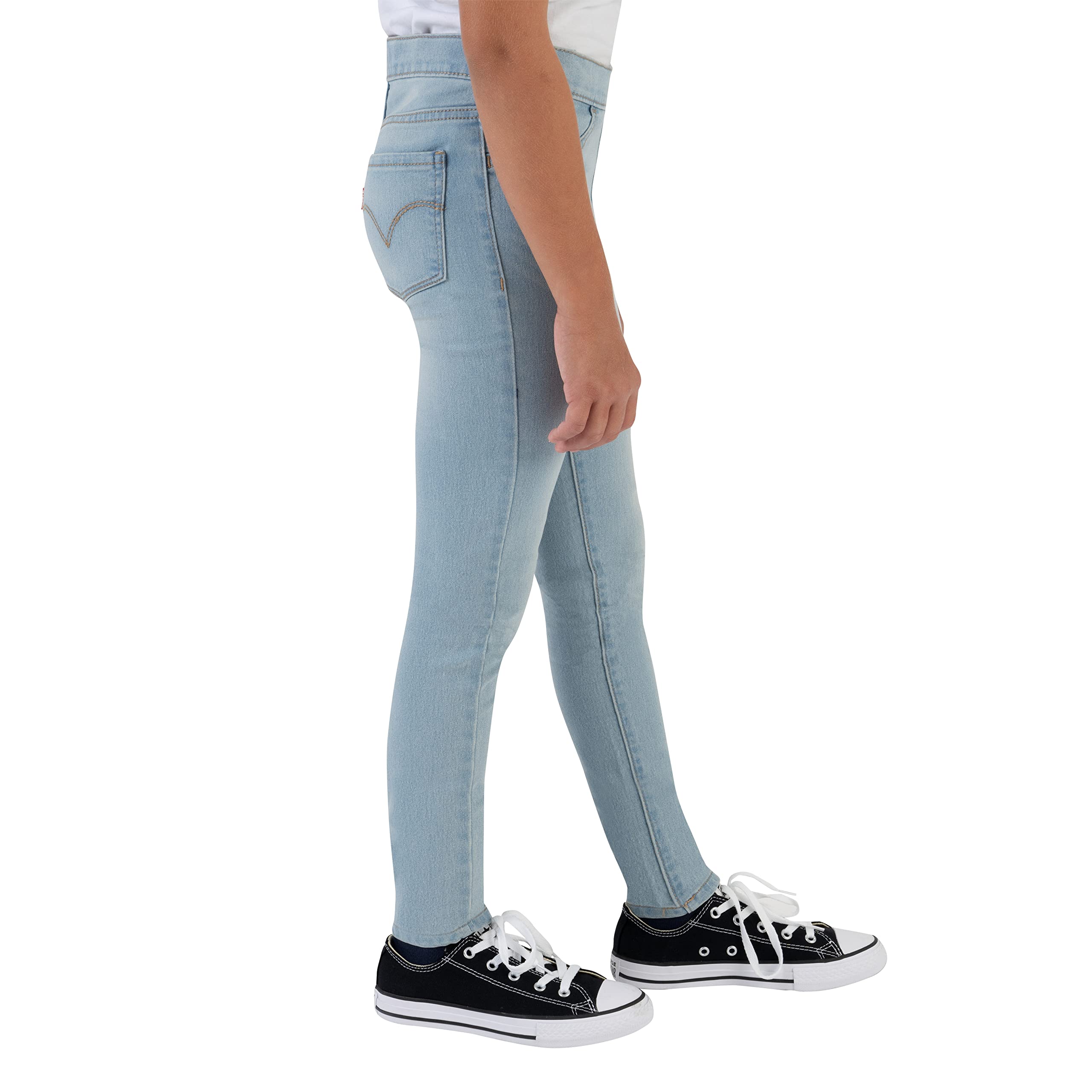 Foto 5 pulgar | Jeggings Levi's Todey Skinny Fit Sin Cordones Para Niñas, Talla 10 - Venta Internacional.