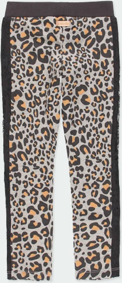 Foto 5 pulgar | Leggins Animal Print Manchitas Elastico Niña Boboli