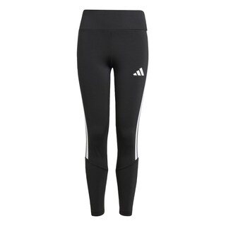 Foto 1 | Mallas Train Essentials 3 Franjas Kids Corte Medio Adidas Negro Niños