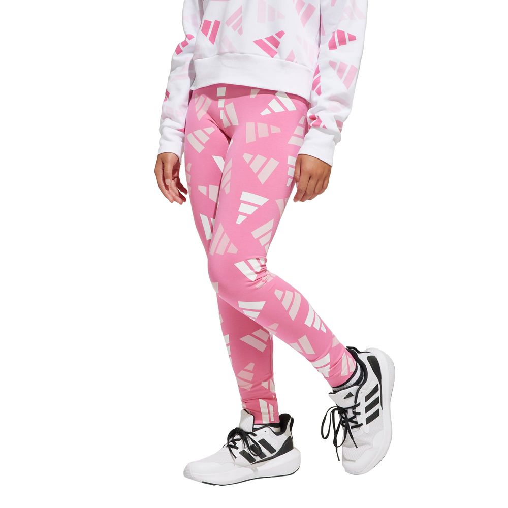 Foto 3 pulgar | Leggings Jg Clbrtn Leg Adidas Rosa para Niñas