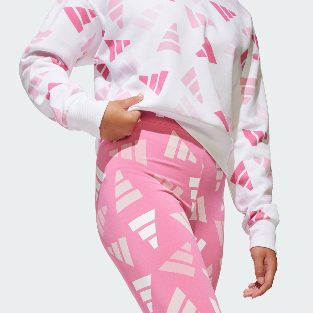 Foto 7 pulgar | Leggings Jg Clbrtn Leg Adidas Rosa para Niñas