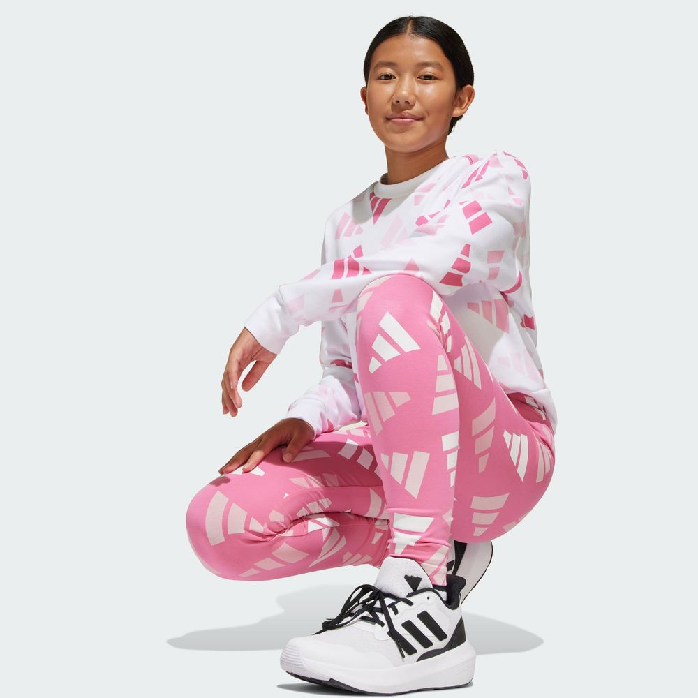 Foto 8 pulgar | Leggings Jg Clbrtn Leg Adidas Rosa para Niñas