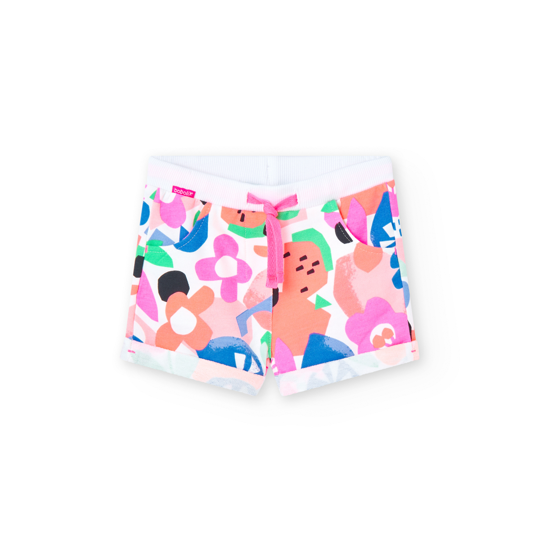 Short de Felpa Boboli Estampado Pop Art para Niña