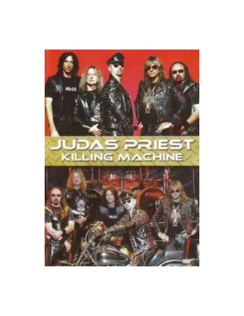 Dvd Judas Priest Killing Machine