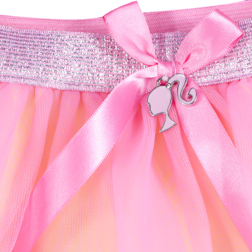 Foto 4 | Falda con Bordado Barbie Rosa para Niña