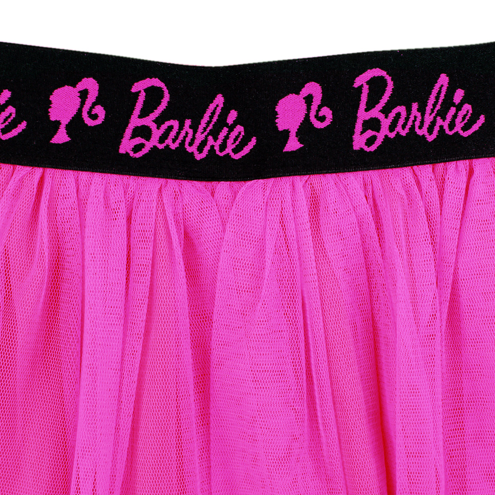 Foto 2 pulgar | Falda Tipo Tutú Con Eleastico En La Cintura De Barbie Para Niña