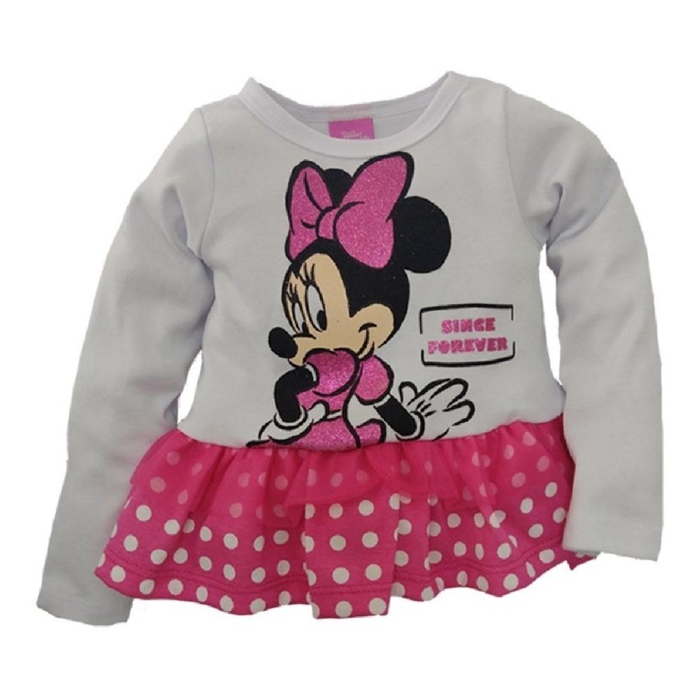 Foto 3 pulgar | Conjunto Estampado Con Leggins Disney Minnie Mouse Color Rosa