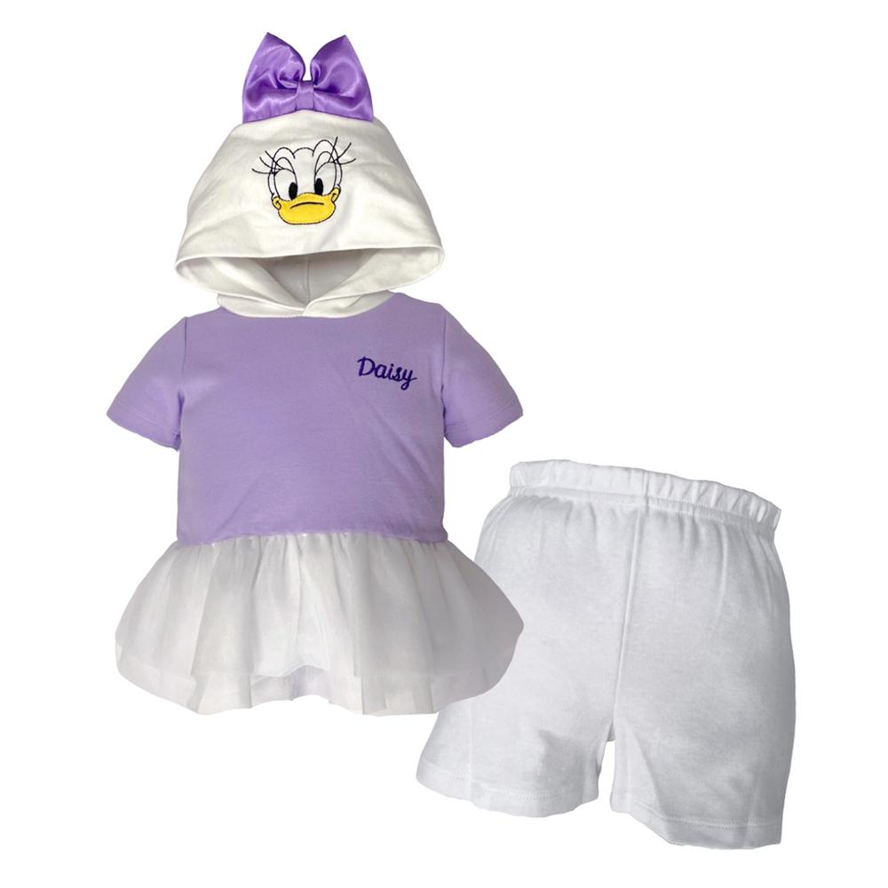 Short y Playera Disney de Algodón Daisy  Blanco