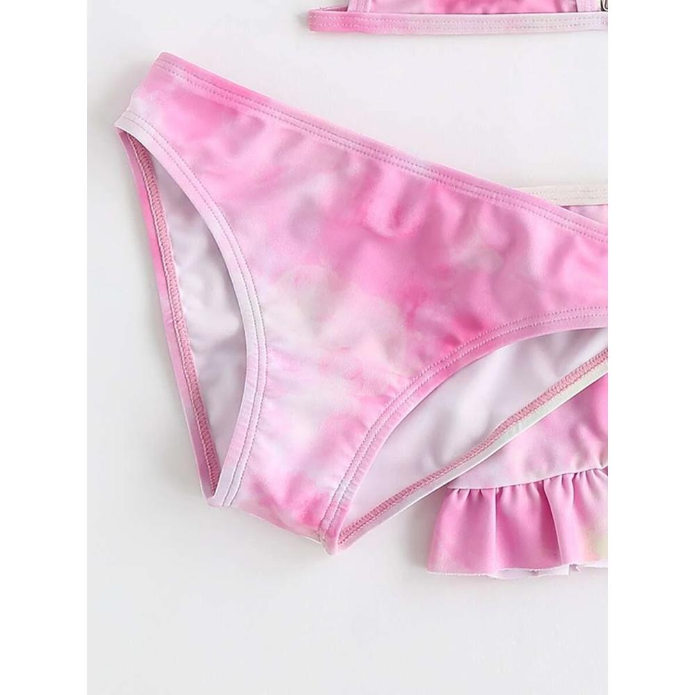 Foto 5 pulgar | Conjunto de Traje de Baño de 3 Piezas Kiss Internacional H1116 Rosa para Niña