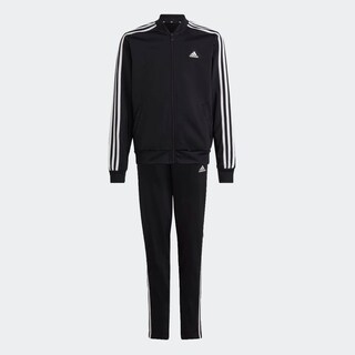 Foto 2 | Conjunto Adidas Essentials 3 Franjas Negro Juvenil