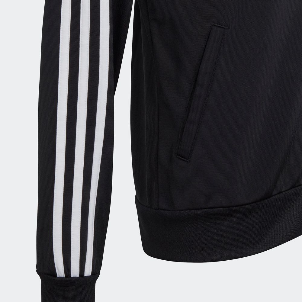 Foto 8 | Conjunto Adidas Essentials 3 Franjas Negro Juvenil