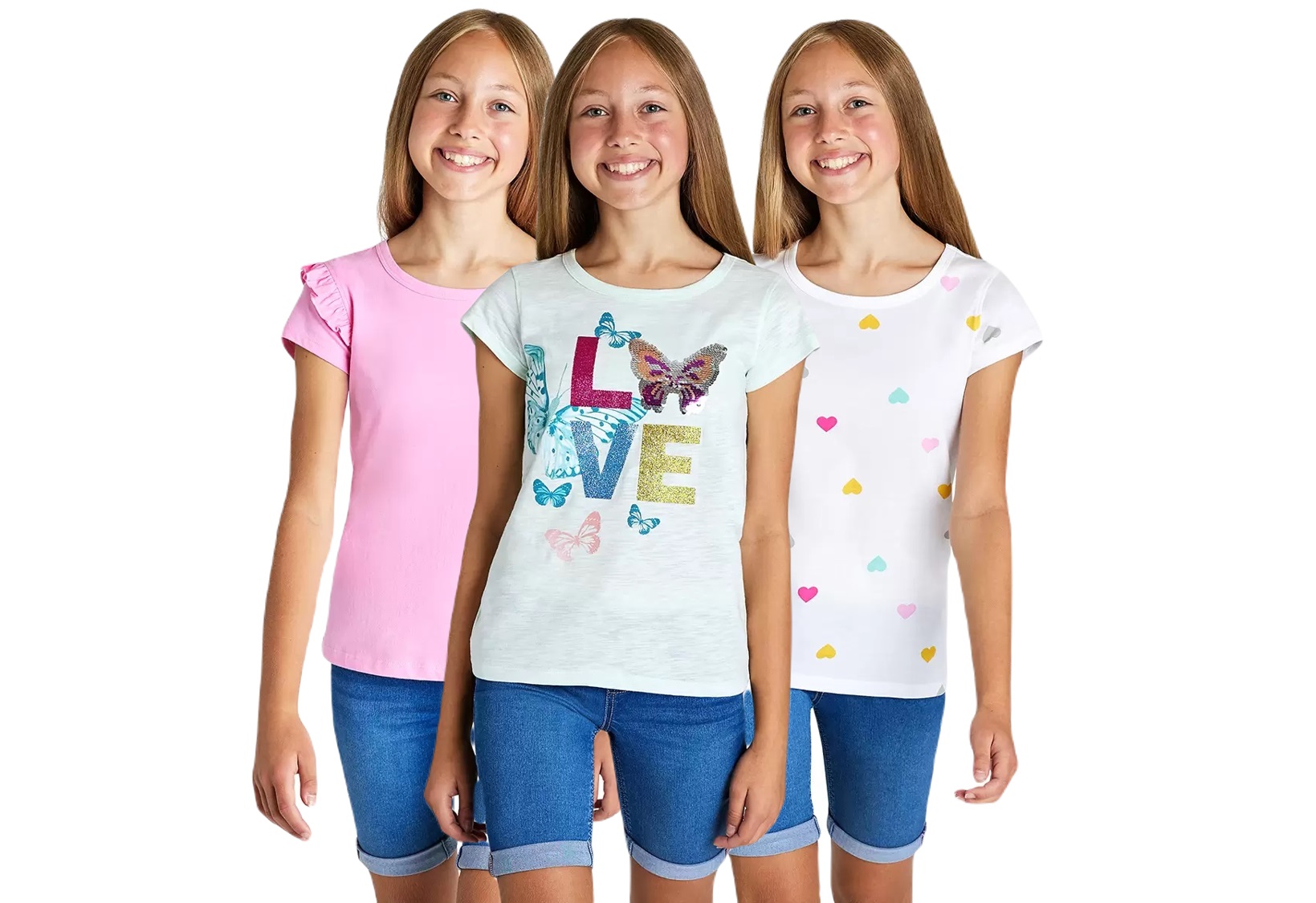 Blusas Vigoss 3 Piezas para Niña