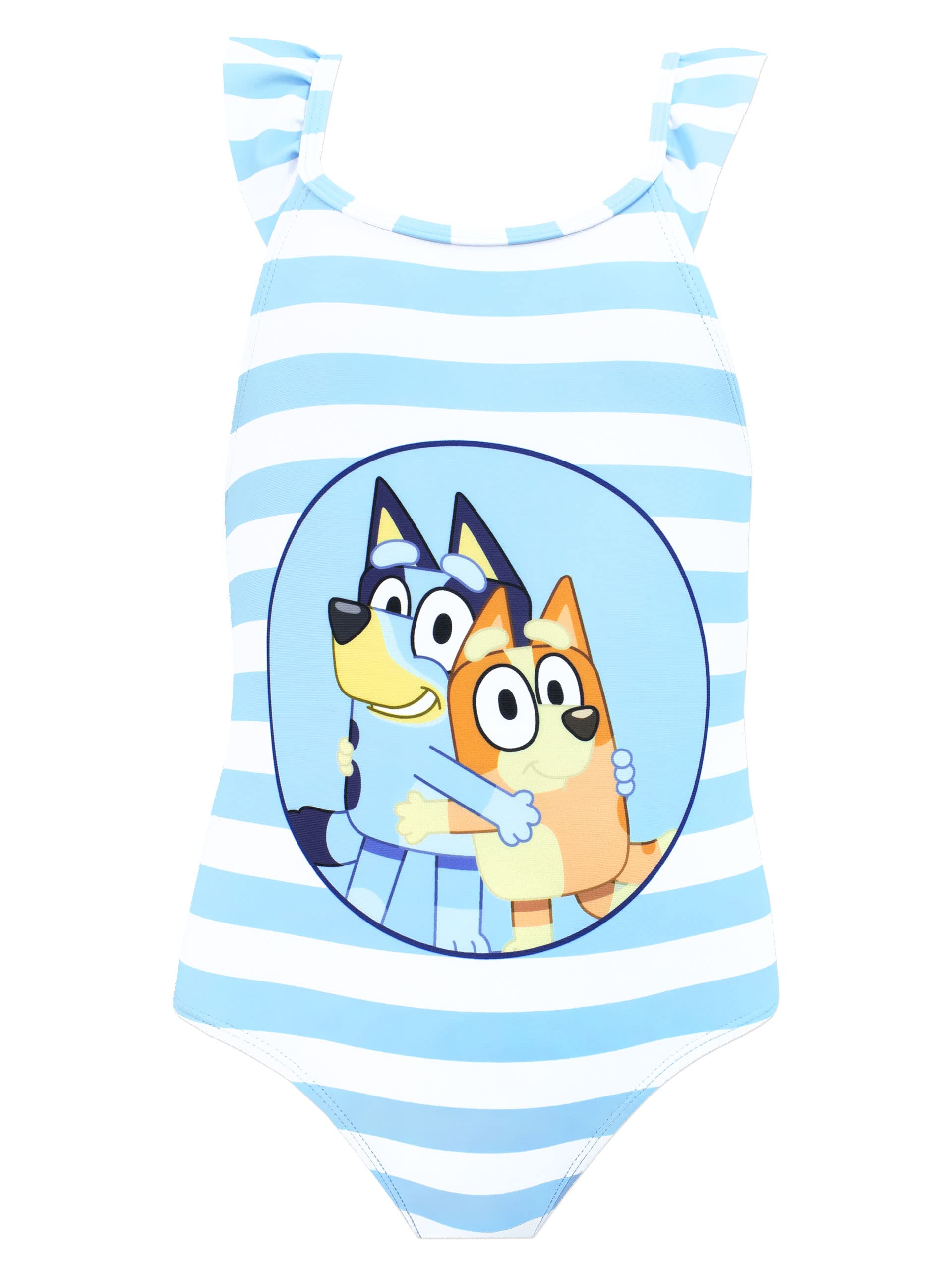 Traje De Baño Bluey Bingo Girls Blue 5 Years Kids Oficial - Venta Internacional.