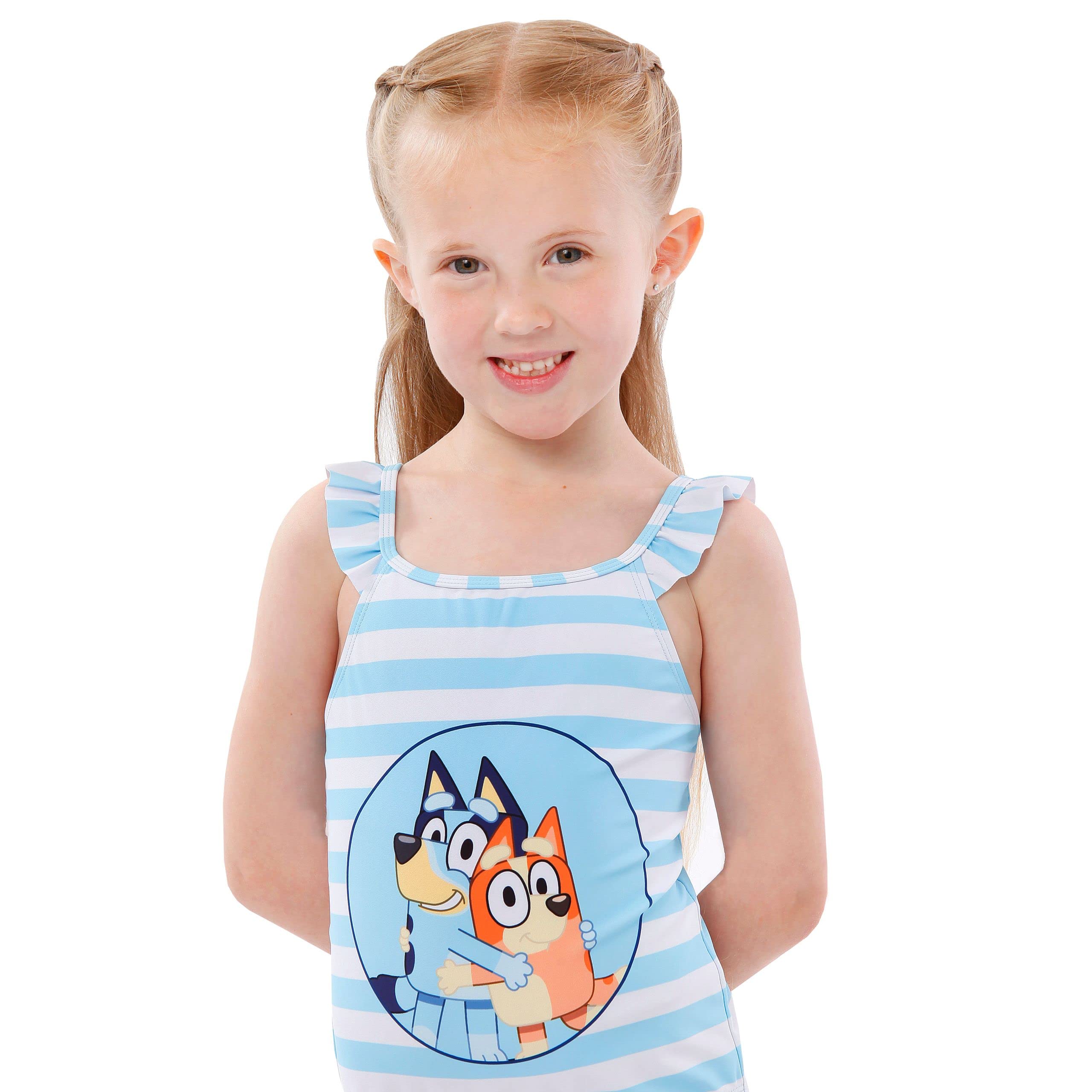 Foto 3 pulgar | Traje De Baño Bluey Bingo Girls Blue 5 Years Kids Oficial - Venta Internacional.