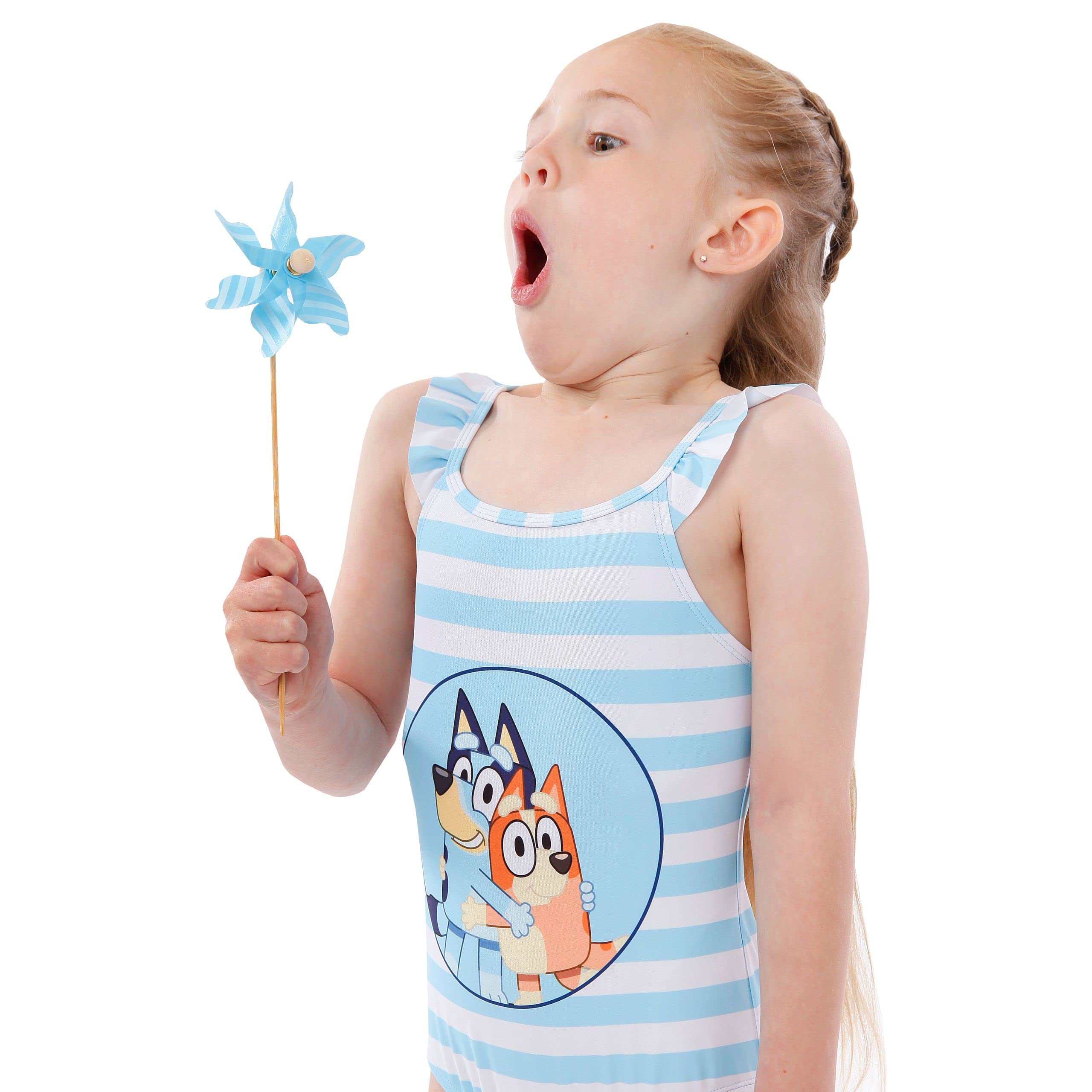 Foto 4 pulgar | Traje De Baño Bluey Bingo Girls Blue 5 Years Kids Oficial - Venta Internacional.