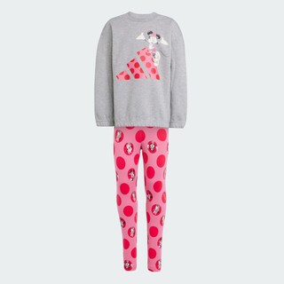 Foto 3 | Conjunto Adidas Disney Minnie Mouse Gris para Niña