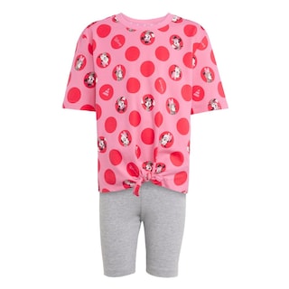 Foto 1 | Conjunto Adidas Disney Minnie Mouse Rosa para Niña