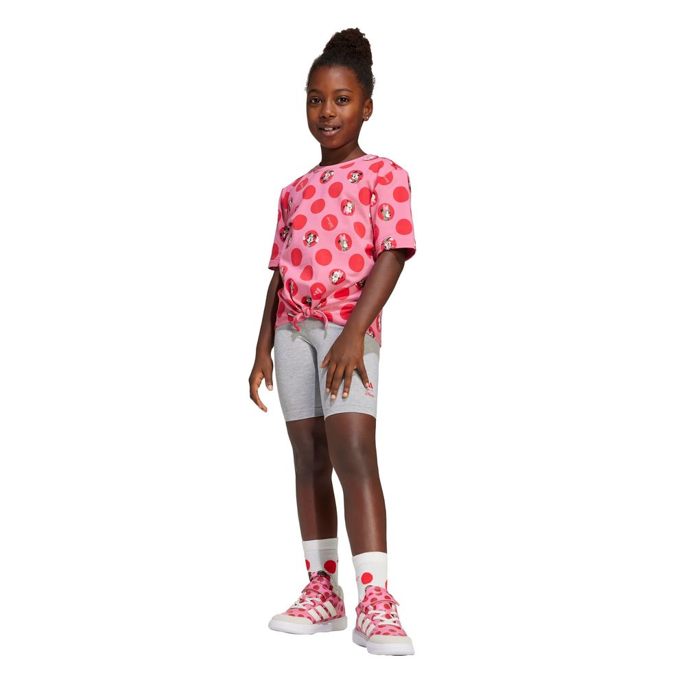 Foto 2 | Conjunto Adidas Disney Minnie Mouse Rosa para Niña