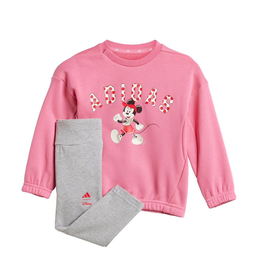 Foto 2 pulgar | Conjunto Adidas X Disney Minnie Mouse (bebé) Adidas Rosa Niños