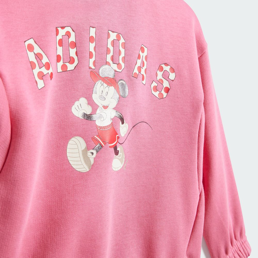 Foto 9 pulgar | Conjunto Adidas X Disney Minnie Mouse (bebé) Adidas Rosa Niños