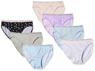 Foto 1 | Bragas de Bikini Calvin Klein de Algodón para Niñas 7 Piezas- Venta Internacional