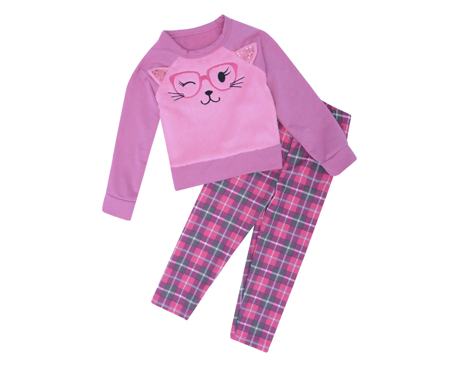 Foto 1 | Conjunto Para Niña Ocean Point Rosa Gato